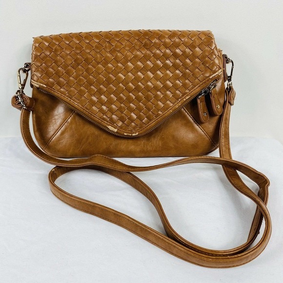 Maurices Handbags - Maurices Brown Envelope Flap Crossbody Bag